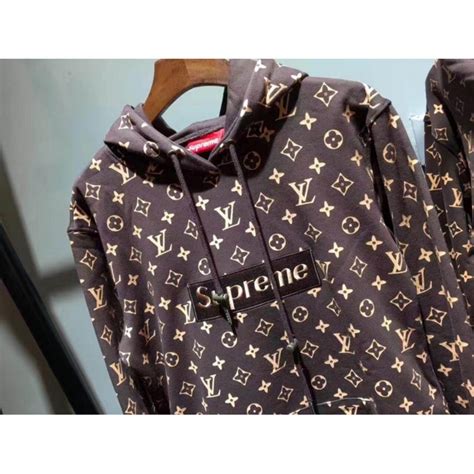 supreme louis vuitton hoodie price